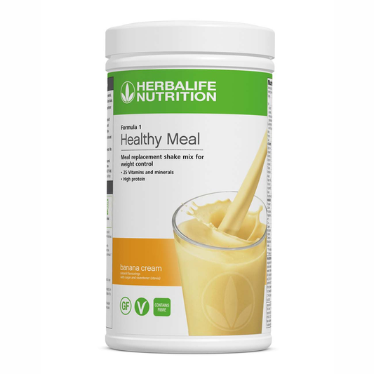 Formula 1 Healthy Meal - Banana cream