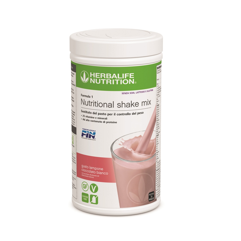 Formula 1 sostituto del pasto Free - lampone e cioccolato bianco