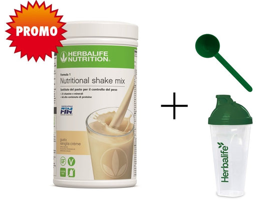 PROMO Starter Kit Formula 1 550g + Shaker + Cucchiaio dosatore
