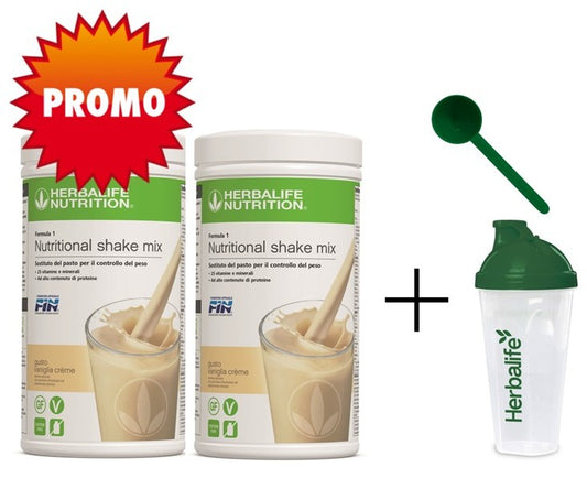 Super PROMO 2 Formula 1 550g + Shaker+ Cucchiaio dosatore